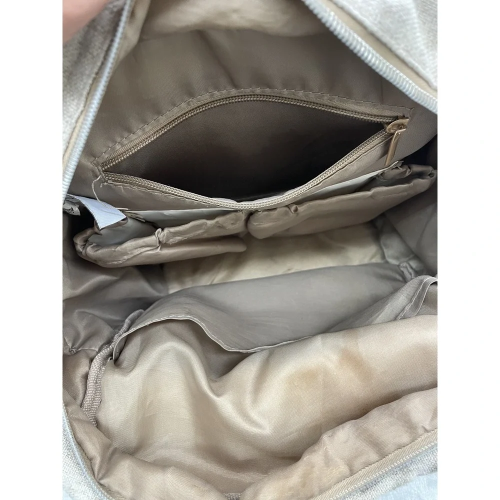 Ergobaby Backpack Diaper Bag Unisex One Size Beige Baby Travel Changing Pad